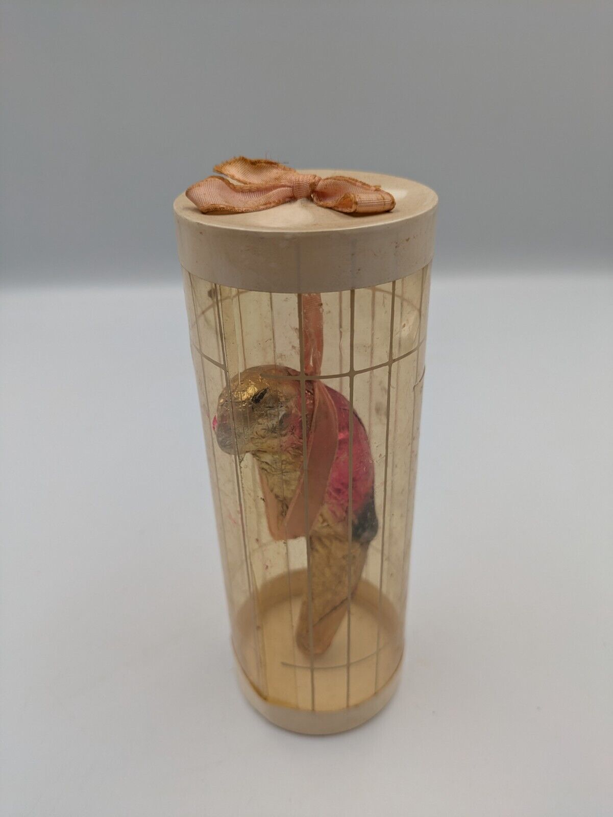 4x Vtg Chocolate Confectionary Shop Display Sarotti Chick Easter Bird Parrot Old