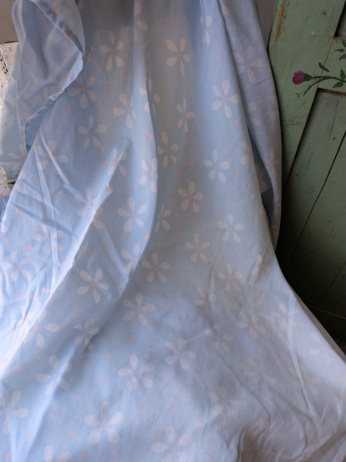 Snatch Dog Duvet Cover Pillowcase Vintage 90s Sue Hall Fabric Set Sheet Blue
