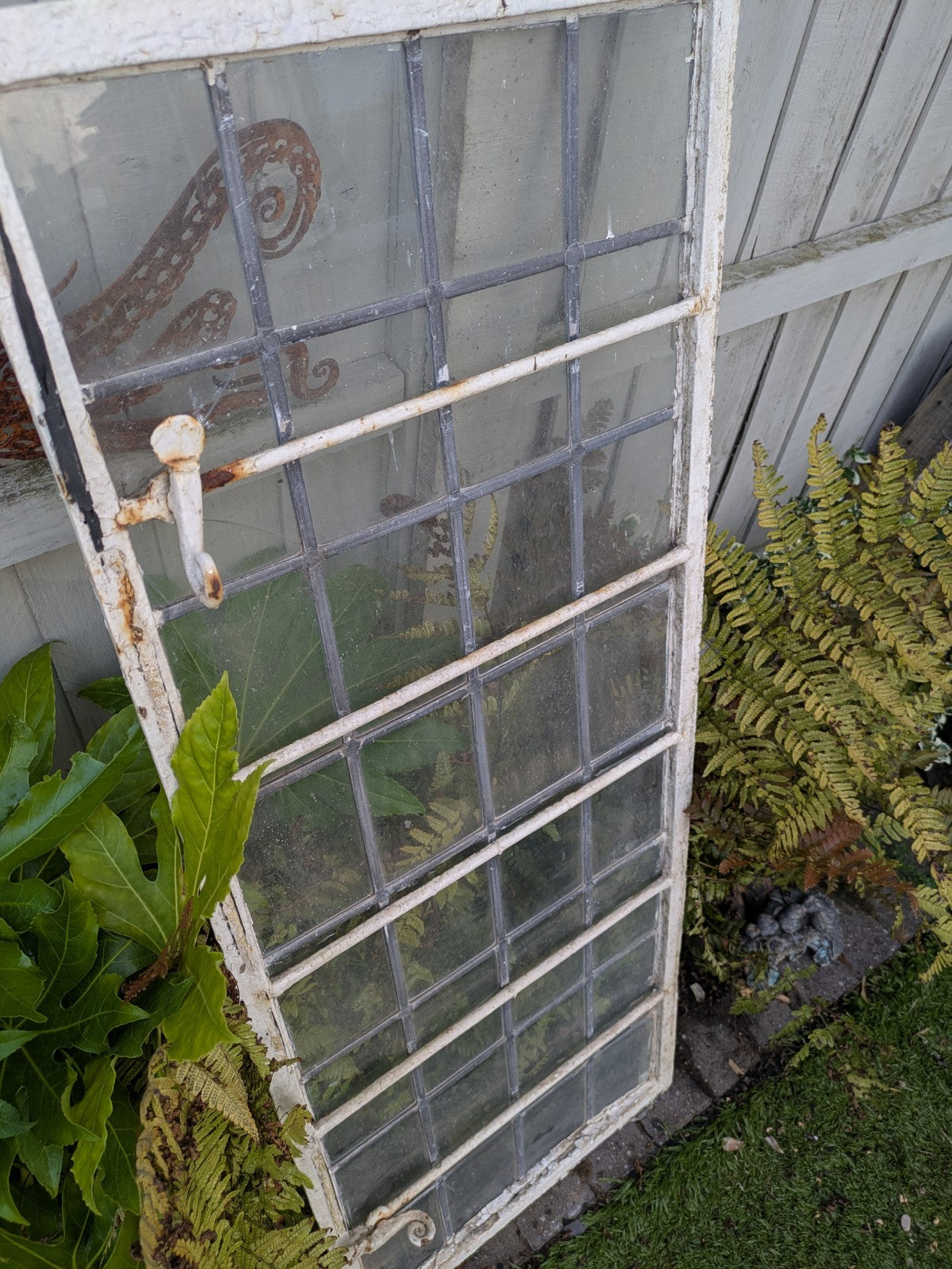 Crittall Steel Window 1930s Monkey Tail Handle Antique Vintage Reclaimed Salvage