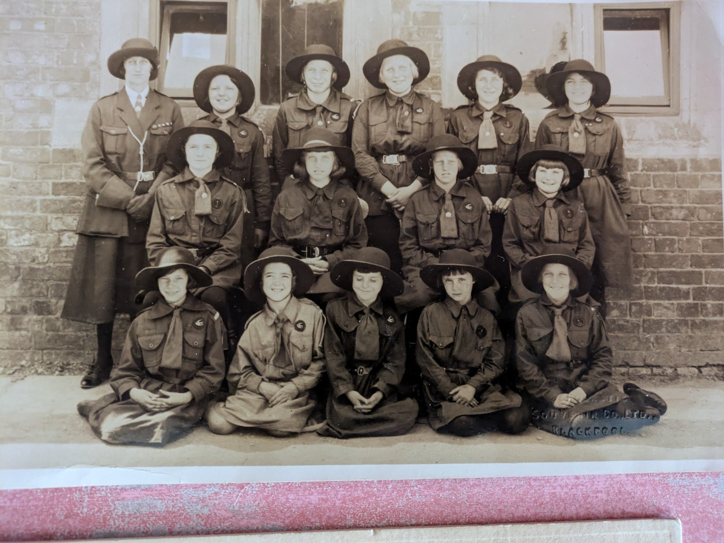 Early 20th C Class Pictures Photos School Lincs Photographs Girl Guides Antique 