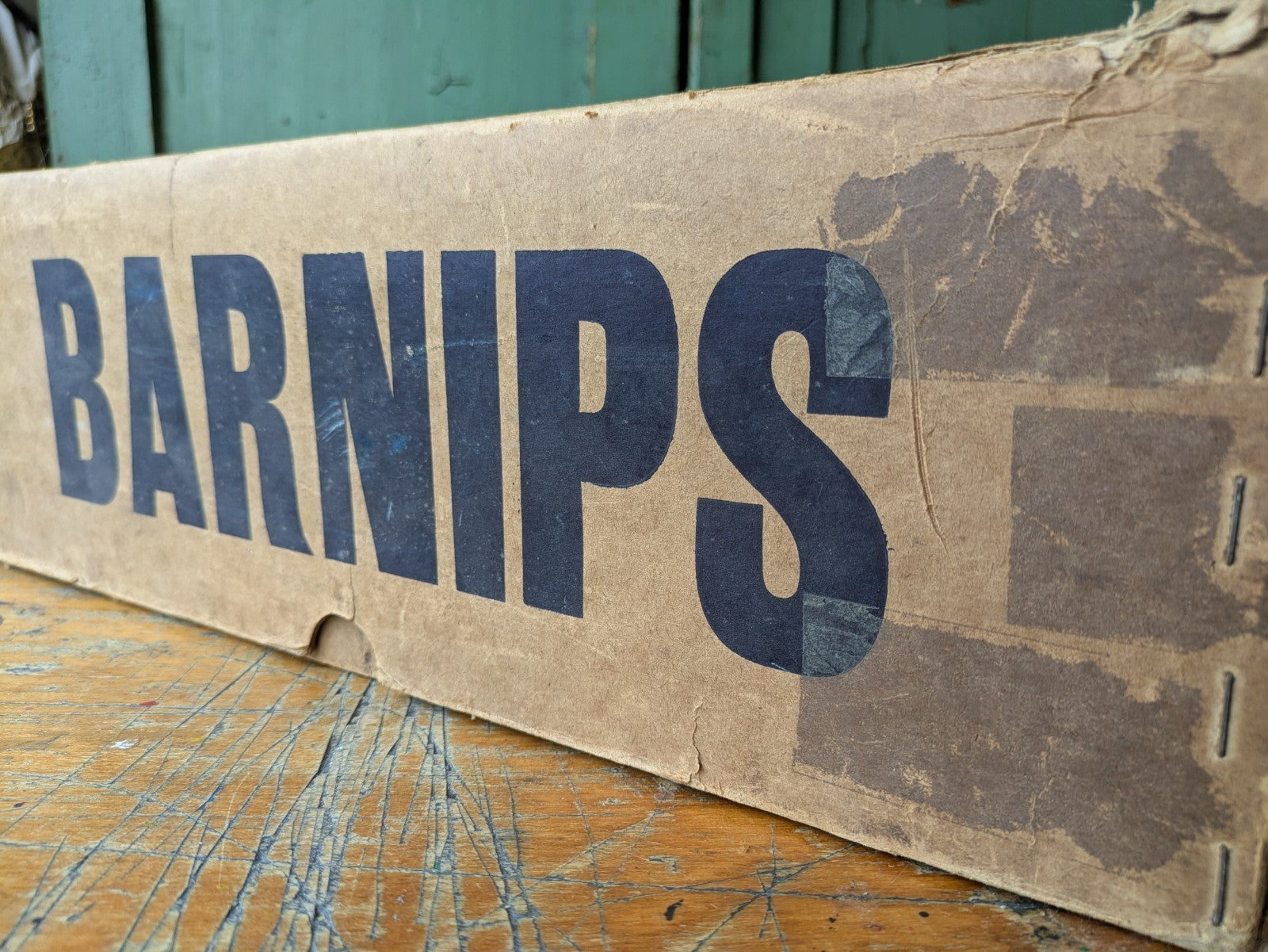 Barnips Box Vintage Packaging Chemist Shop Cough Medicine Advertising Prop Rare