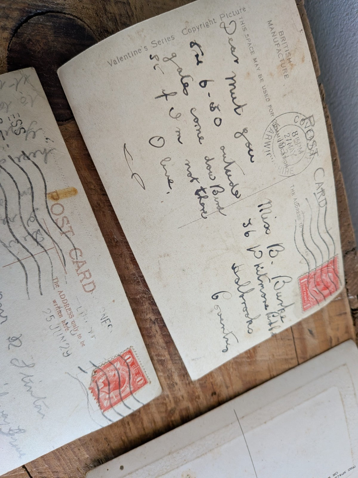 8x 1930s Vtg Vintage Postcards Stamps  Bo Peep Skegness Holiday Tourist Ephemera