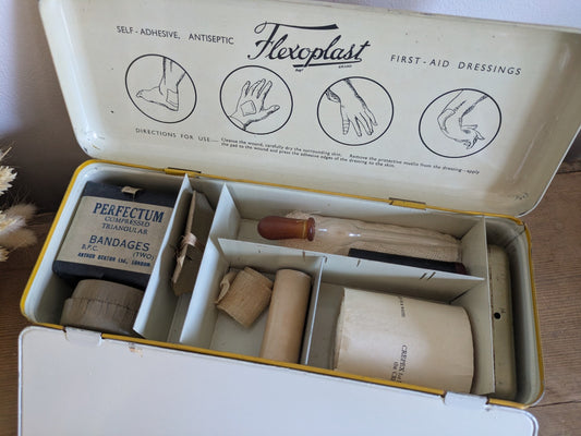 Vintage Flexoplast Doctors Set 1950s With Contents Mid Century Original Prop Vgc
