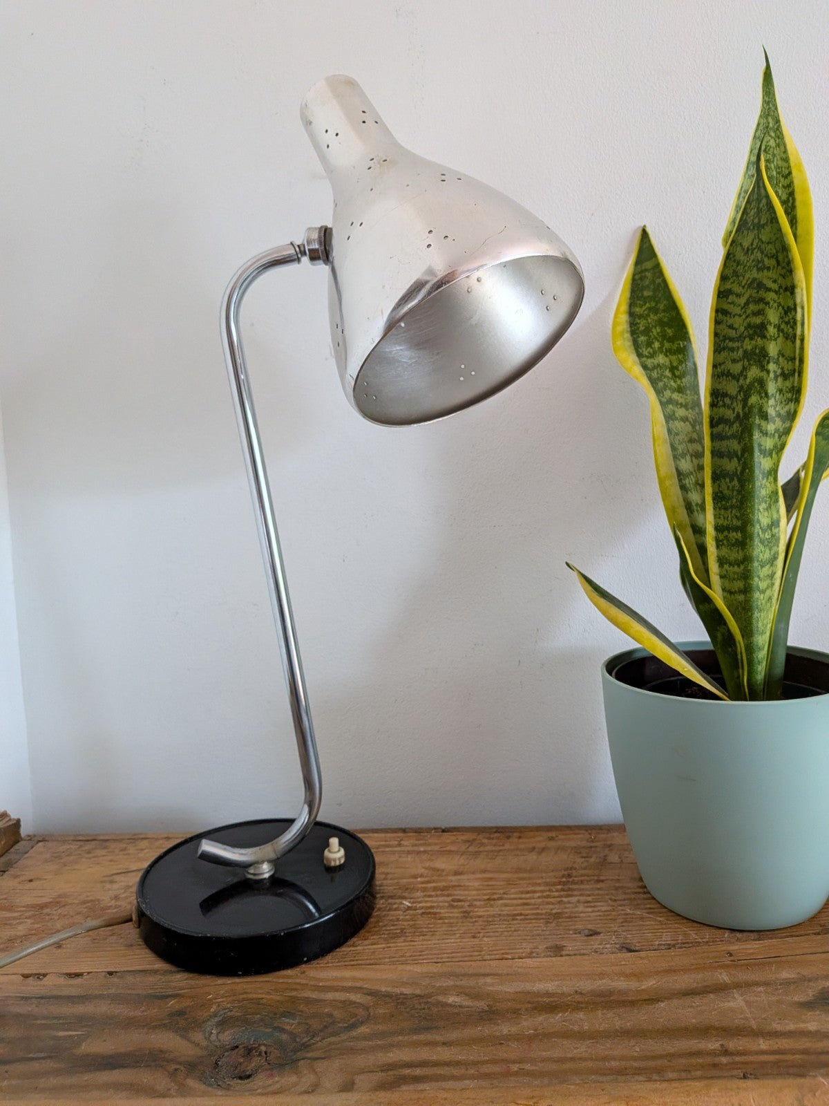 Anglepoise Prescolite Chrome Desk Lamp 1950s Mid Century Modernist Bakelite Rare