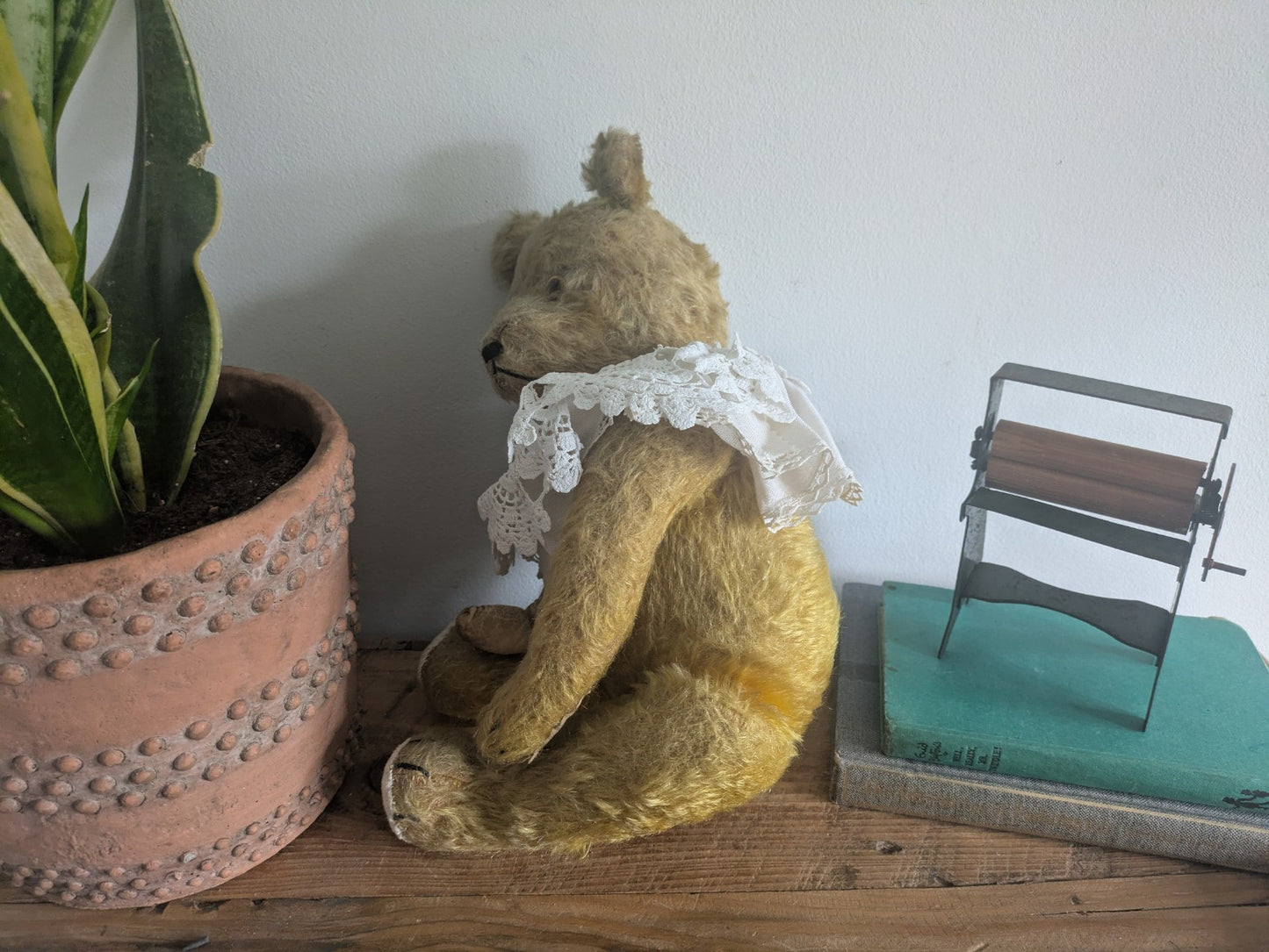 Antique Old Vintage Mohair Germany Bear 1930s Growler 40cmH Toy Teddy Bear Prop