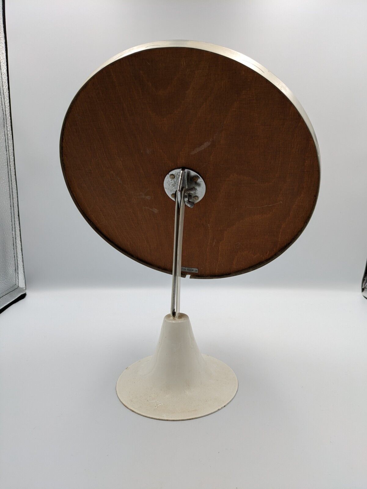 Midcentury Vtg Retro Durlston Designs Freestanding Metal Mirror 60s/70s Vanity