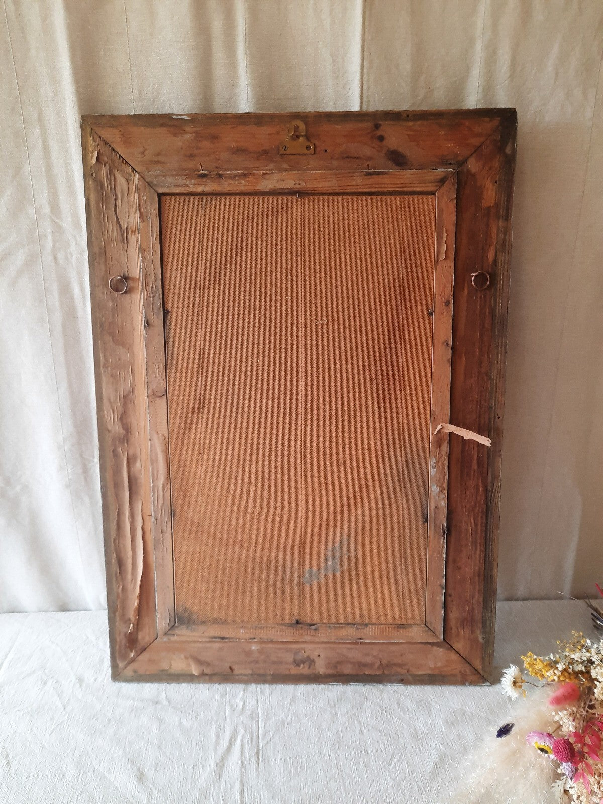 Antique gold Shabby chic gilt Picture Frame wood wedding decor detail Victorian