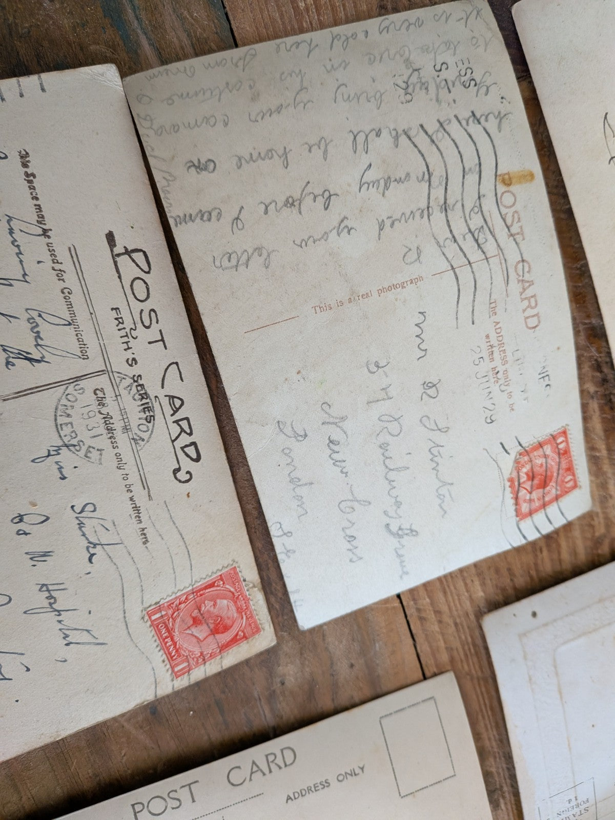 8x 1930s Vtg Vintage Postcards Stamps  Bo Peep Skegness Holiday Tourist Ephemera