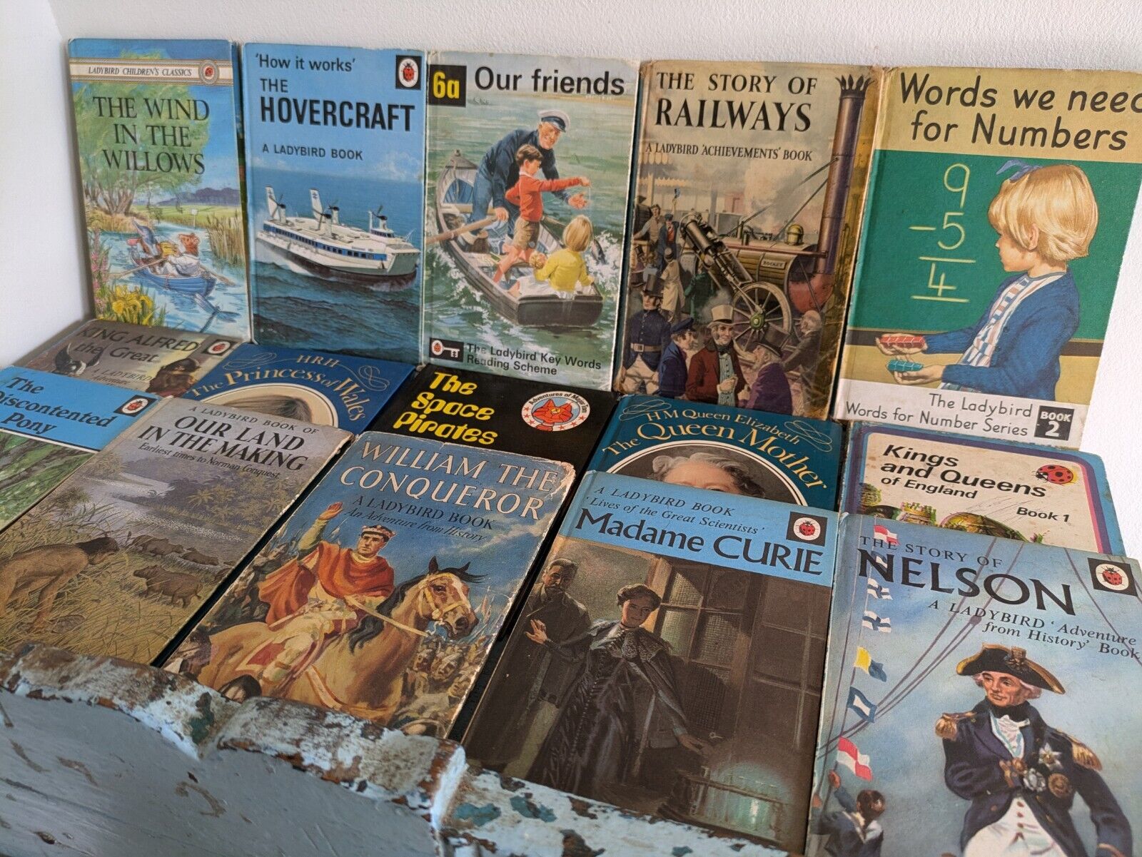 23x Ladybird Books BLUE Job Lot Mixed Collection Bundle Vintage For Children 