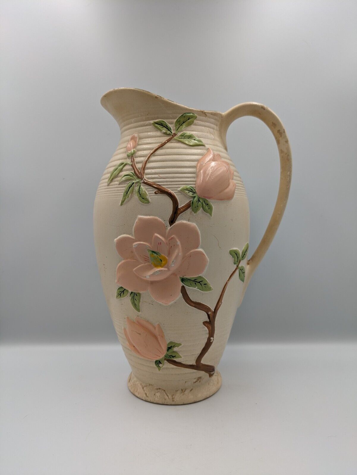 Vintage Art Deco Brentleigh Ware Teresina Vase Early Magnolia Jug Callao 3.6lt