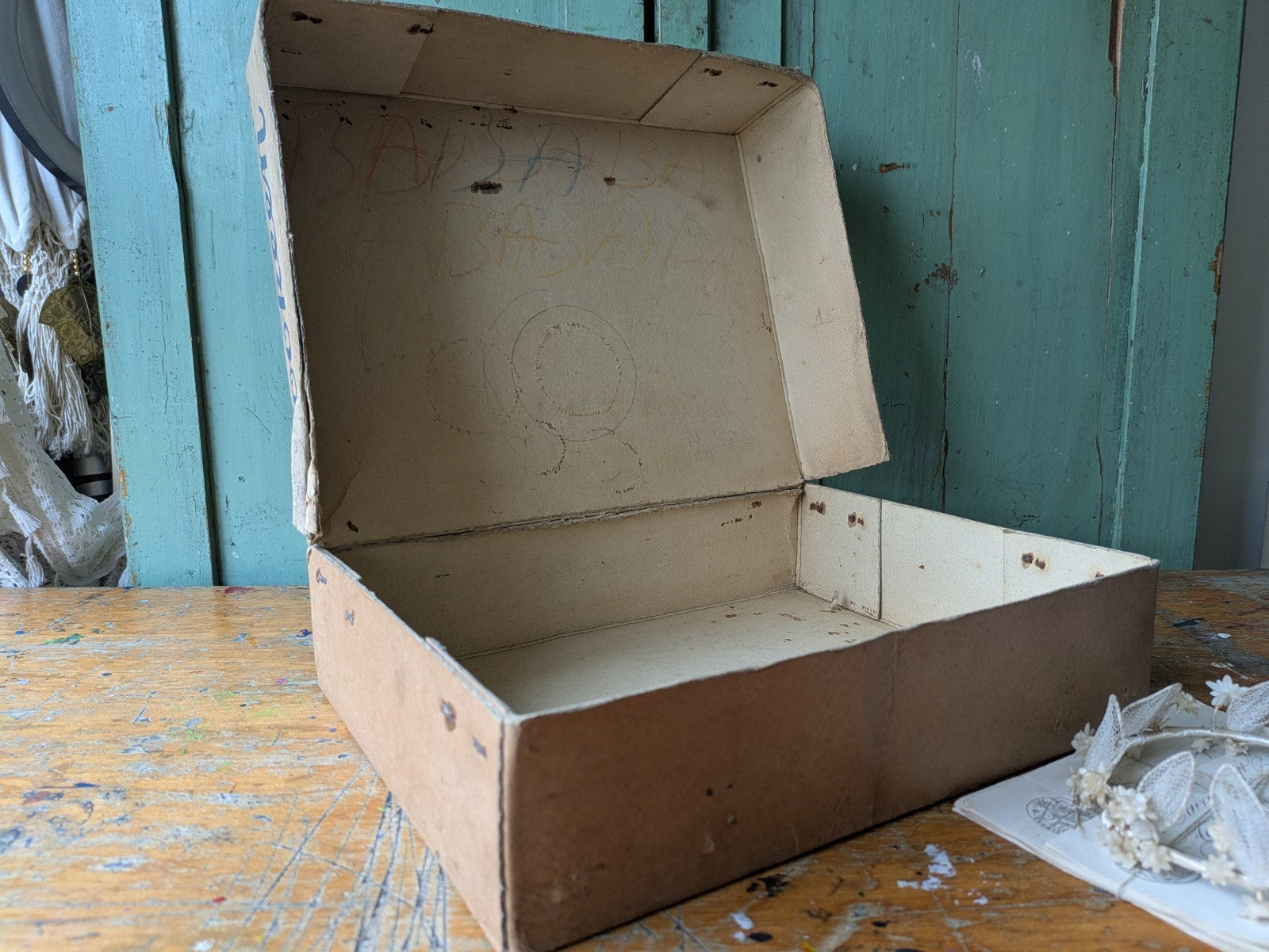 Cookeen Box Vintage Packaging Kitchenalia Food Advertising Cakes Pastries Prop