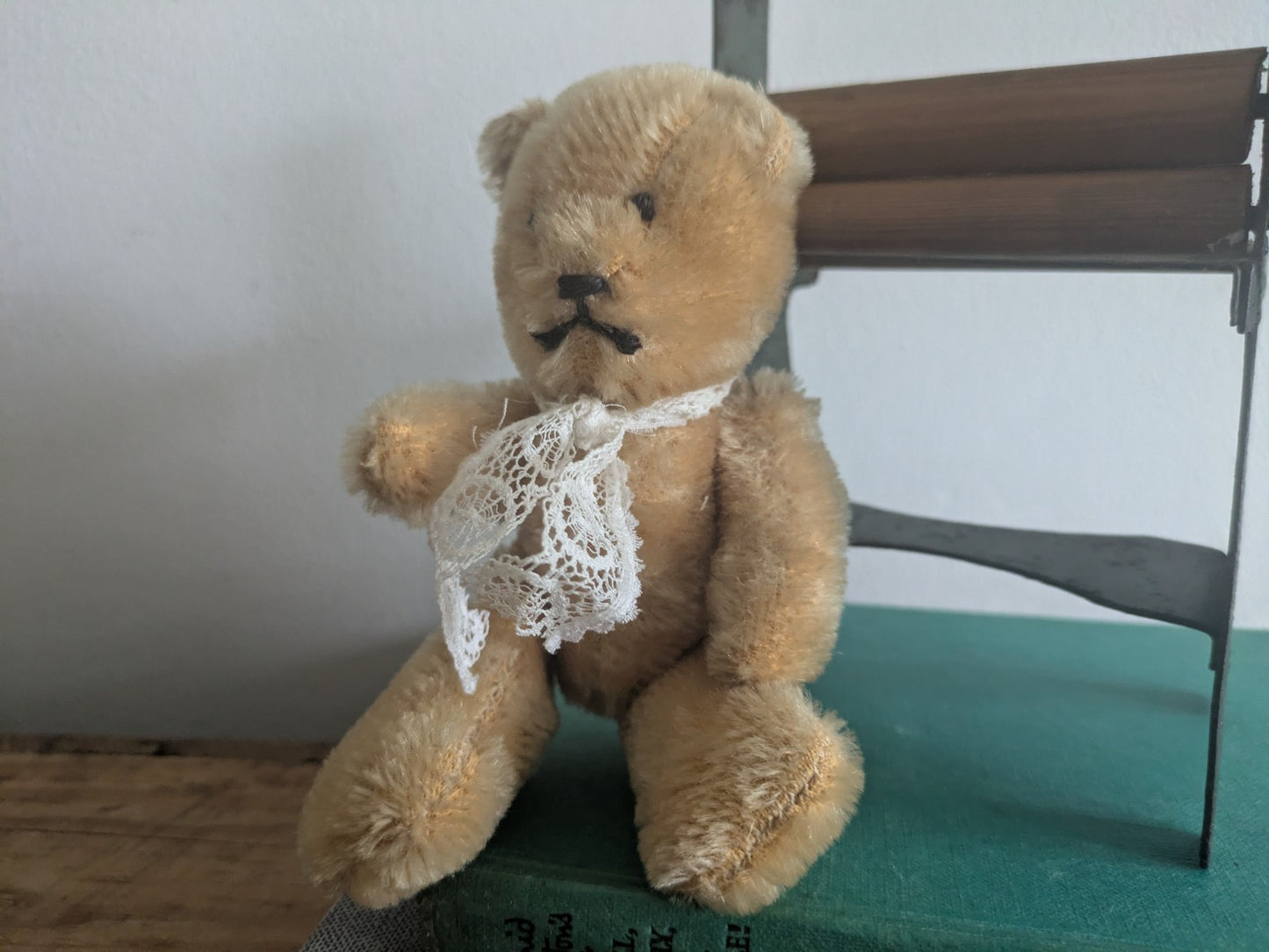 Vintage Mohair Miniature Small Schuco Bear Rare Articulated Jointed Tiny Vgc ..