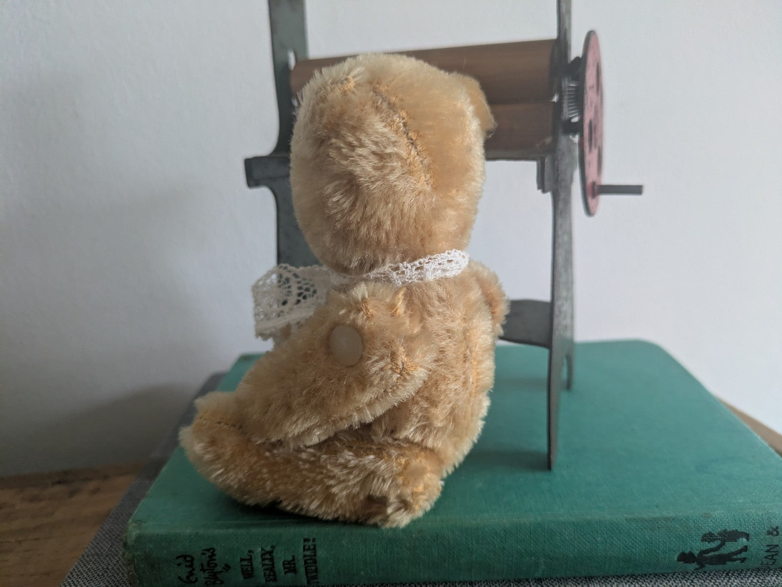 Vintage Mohair Miniature Small Schuco Bear Rare Articulated Jointed Tiny Vgc ..
