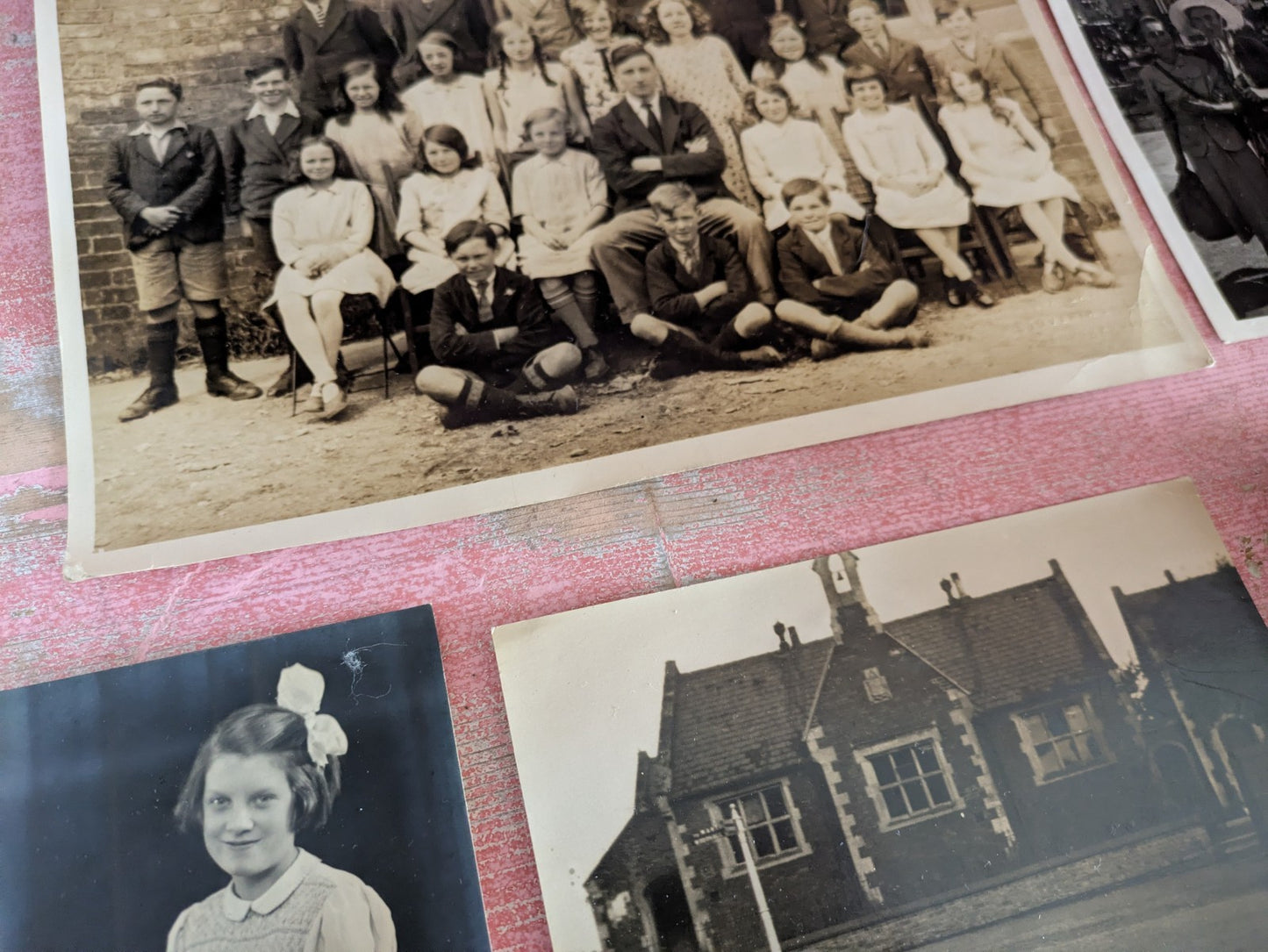 Victorian Pictures Photos Photographs Antique Mixed Lot Early - Mid Century Vgc