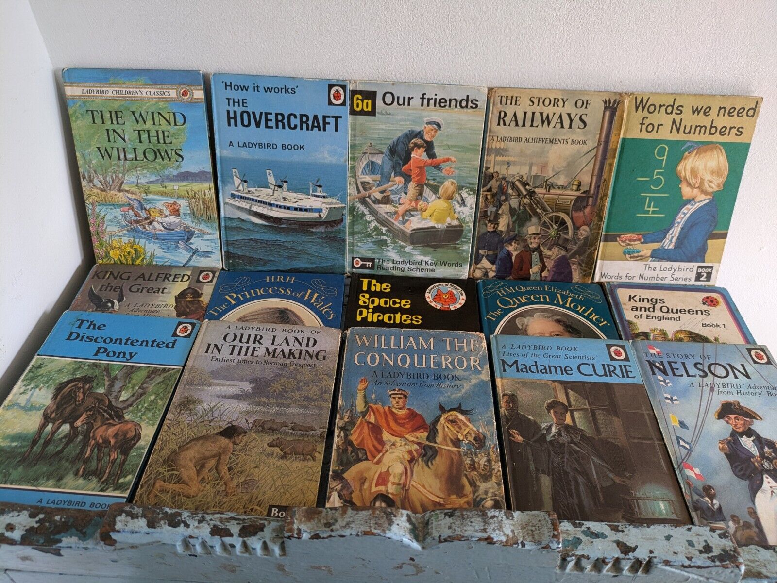 23x Ladybird Books BLUE Job Lot Mixed Collection Bundle Vintage For Children 