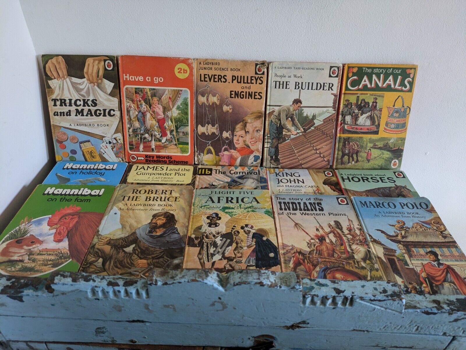 38x Ladybird Books RED Job Lot Mixed Collection Bundle Vintage For Children 