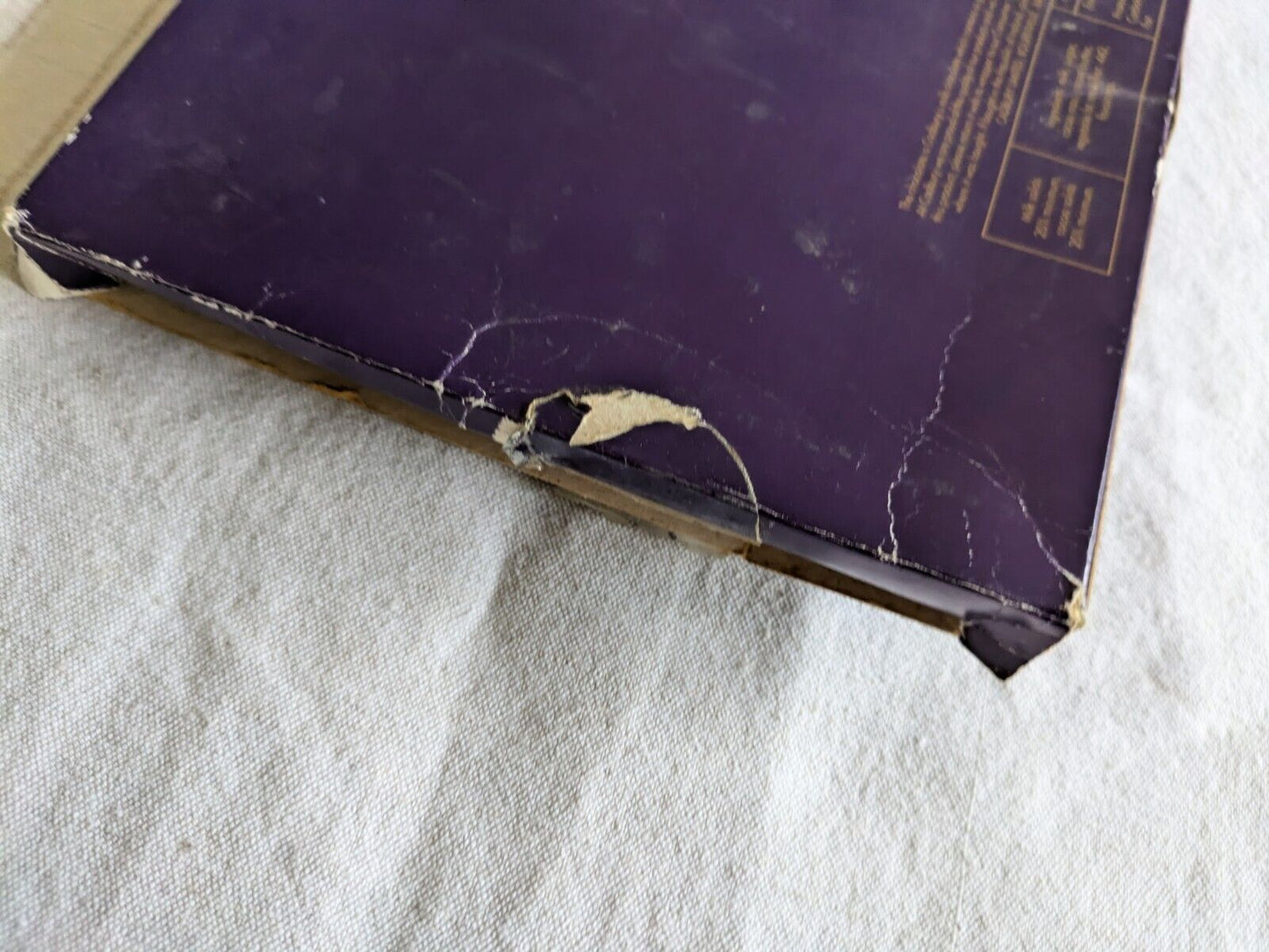 Vintage Cadbury's Milk Chocolate Box 1kg Rare Size 1996 Design Of 1945 Packaging