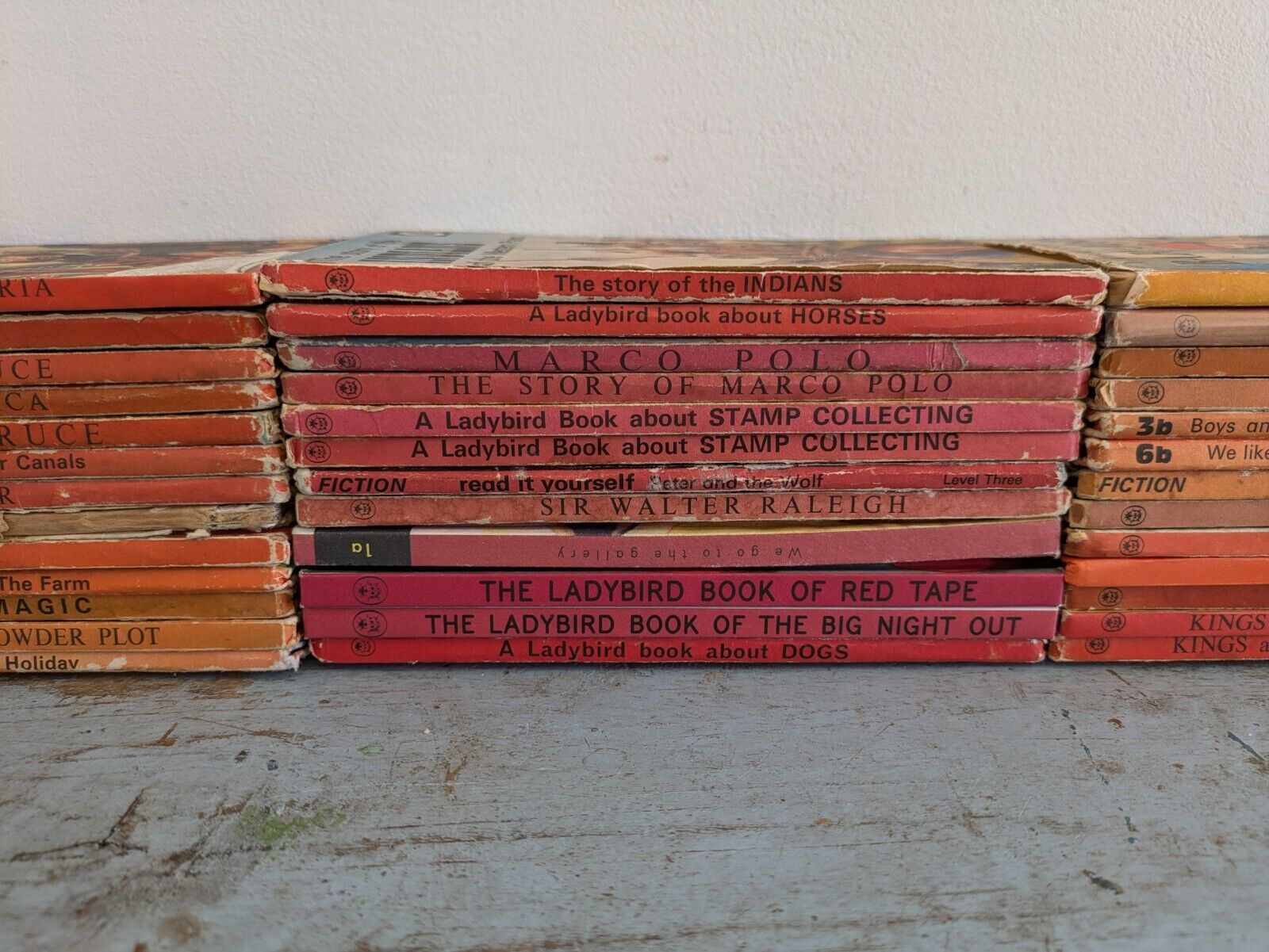 38x Ladybird Books RED Job Lot Mixed Collection Bundle Vintage For Children 
