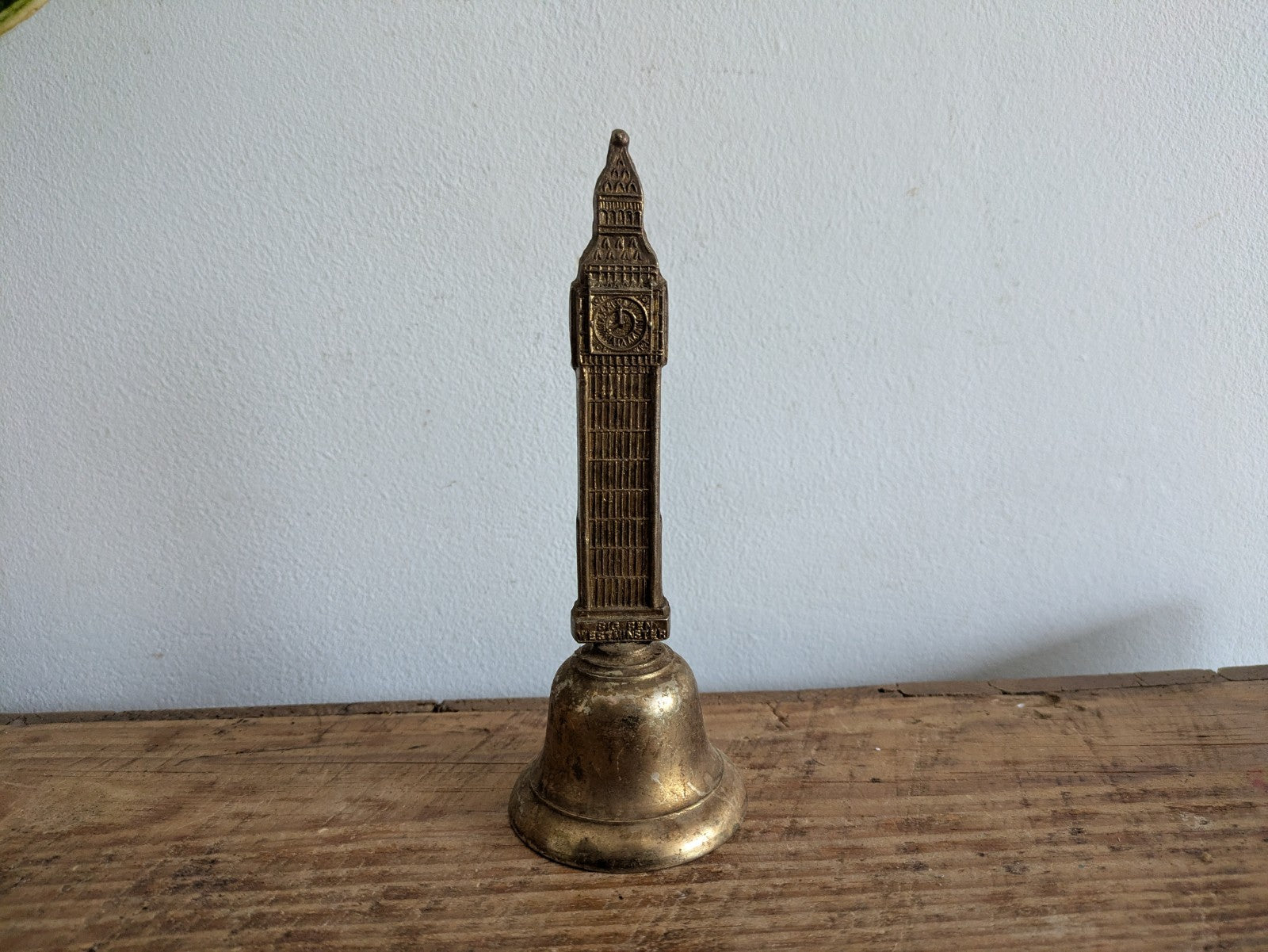 Brass "Big Ben Westminster" Collectible Bell Building London Parliament Gift Vtg