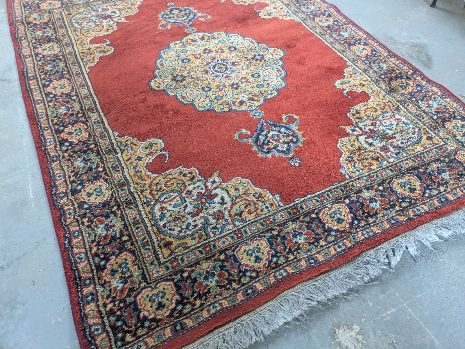 Quality Vintage Bokhara Hand Woven Silk Hanging Jahore Rug 132.5x 180cm Carpet 