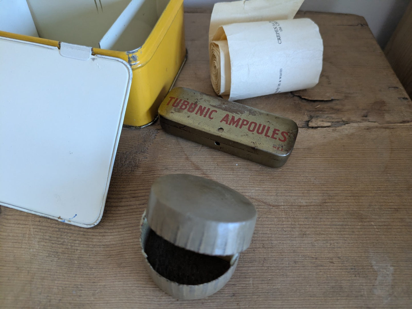 Vintage Flexoplast Doctors Set 1950s With Contents Mid Century Original Prop Vgc