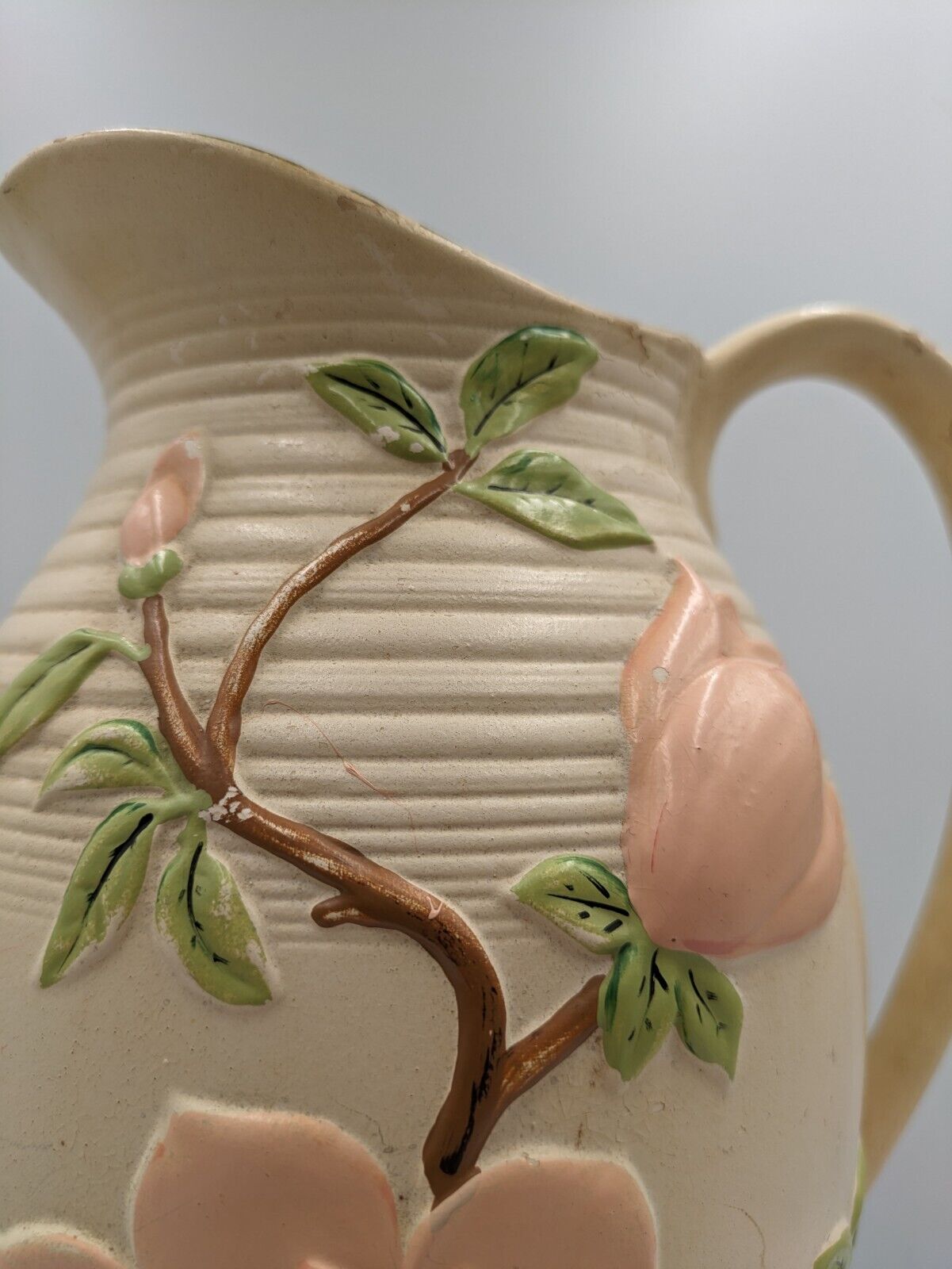 Vintage Art Deco Brentleigh Ware Teresina Vase Early Magnolia Jug Callao 3.6lt