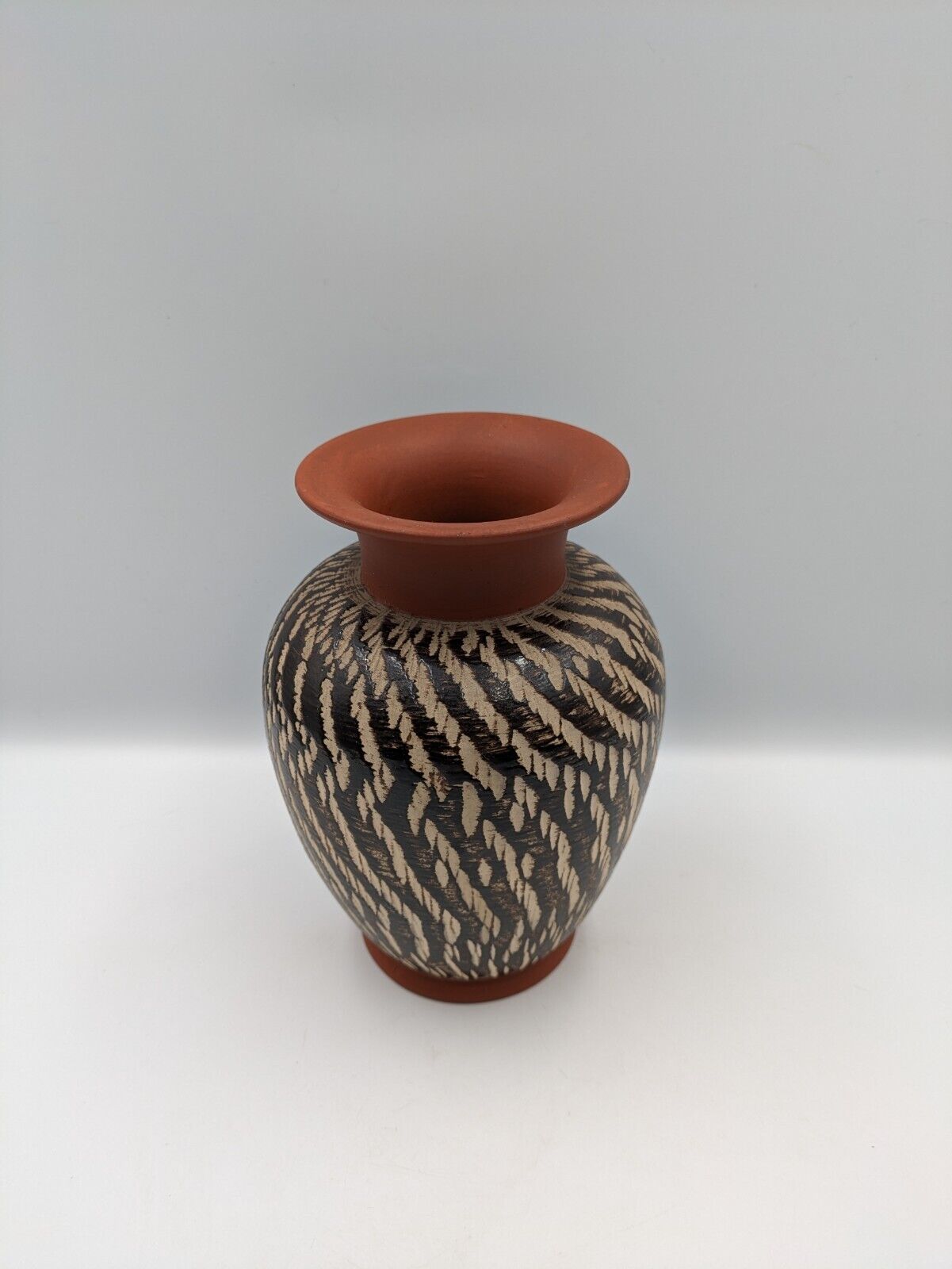 Vase Keramik WEKARA 9/ 17 Handarbeit 17cm Vintage German Pottery Mid Century Vgc