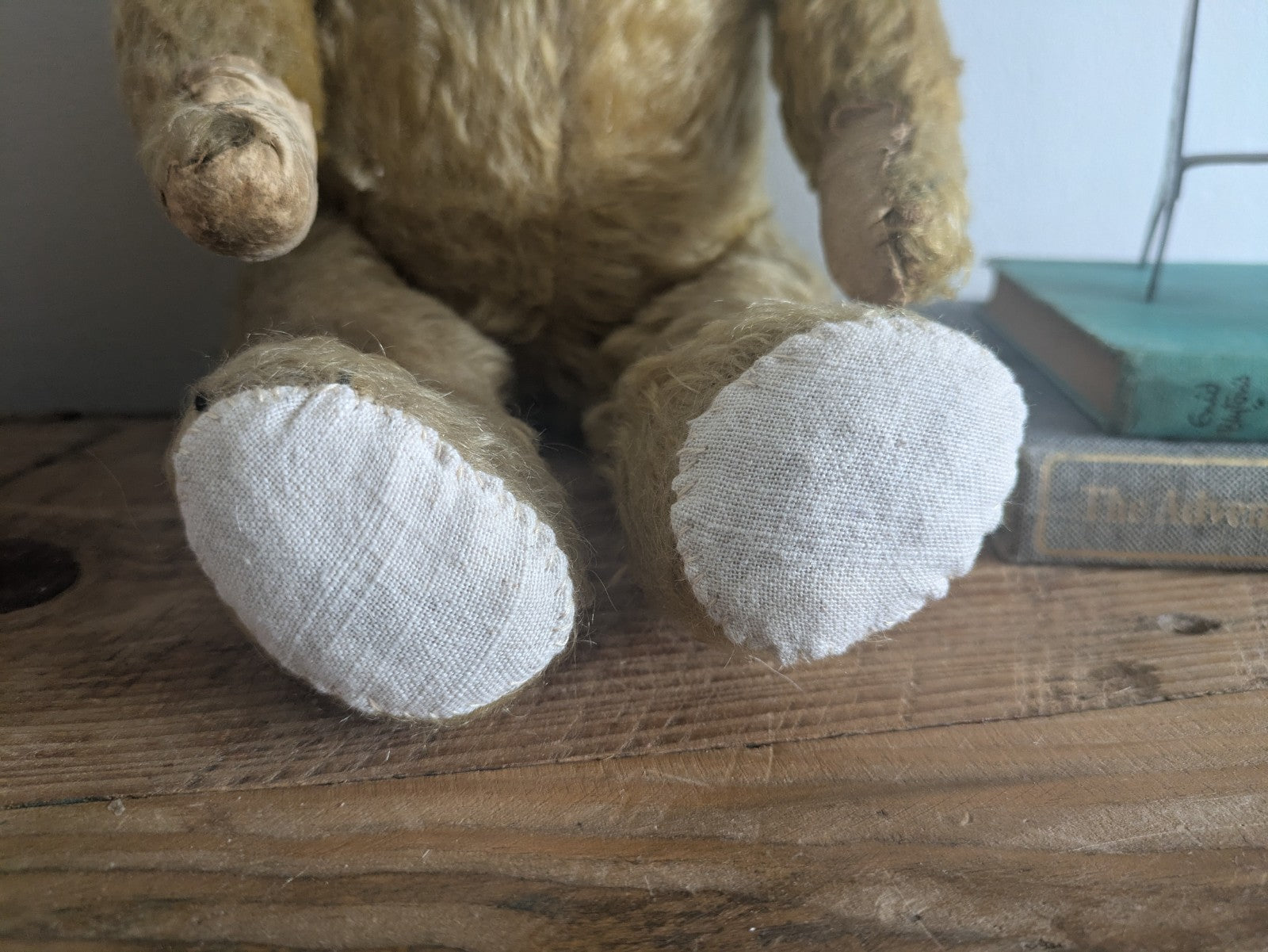 Antique Old Vintage Mohair Germany Bear 1930s Growler 40cmH Toy Teddy Bear Prop