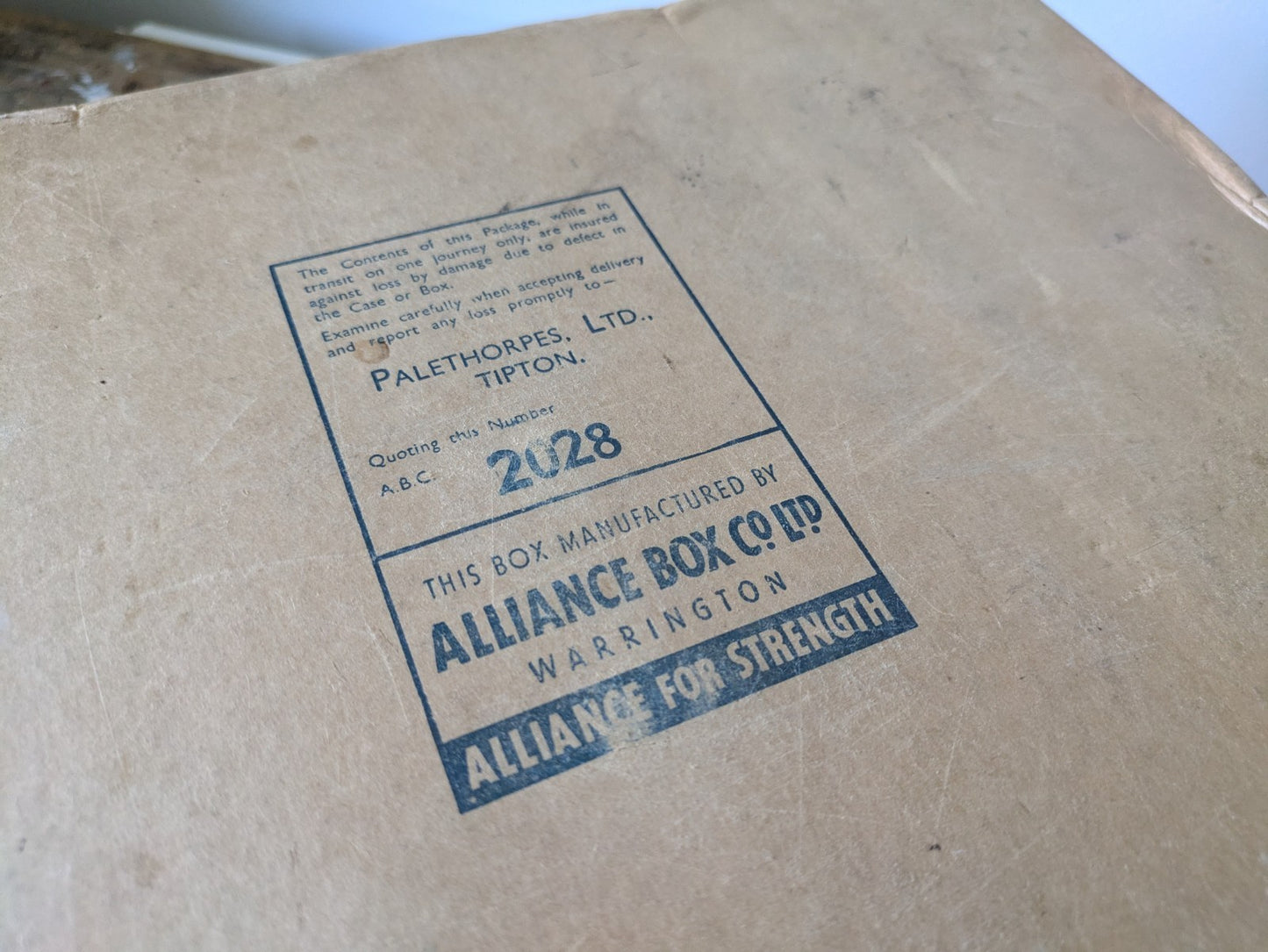 Vtg Palethorpes Sausages Box Butcher Packaging Food Advertising Kitchenalia Prop