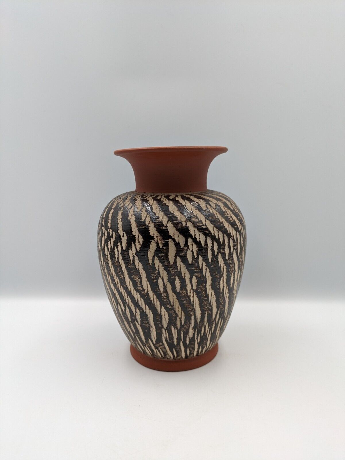 Vase Keramik WEKARA 9/ 17 Handarbeit 17cm Vintage German Pottery Mid Century Vgc