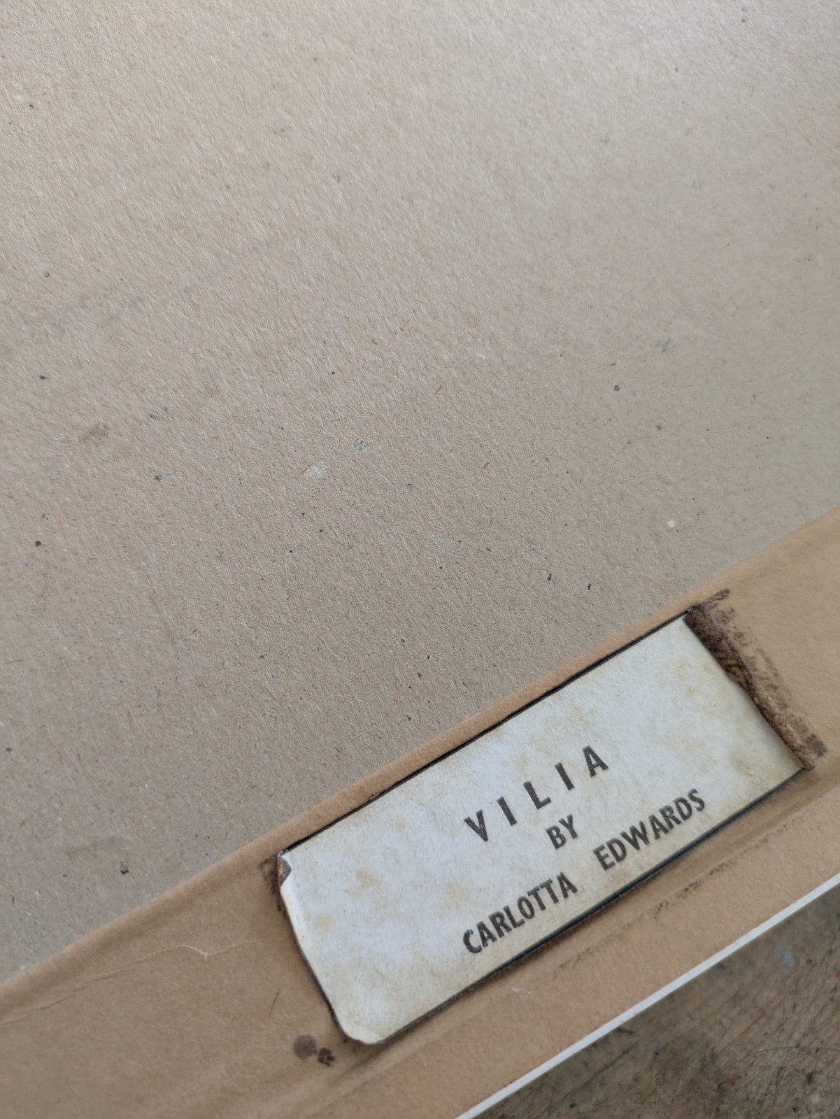 Carlotta Edwards Vilia Vintage 1950s Retro Ballet Stage Ballerina Giselle Print