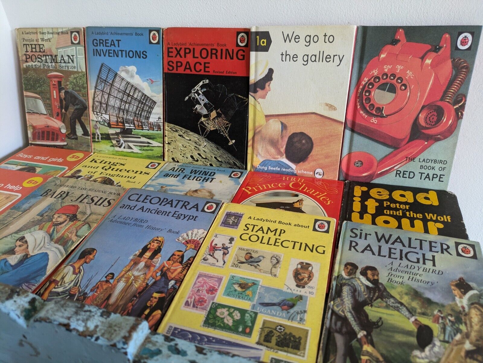 38x Ladybird Books RED Job Lot Mixed Collection Bundle Vintage For Children 