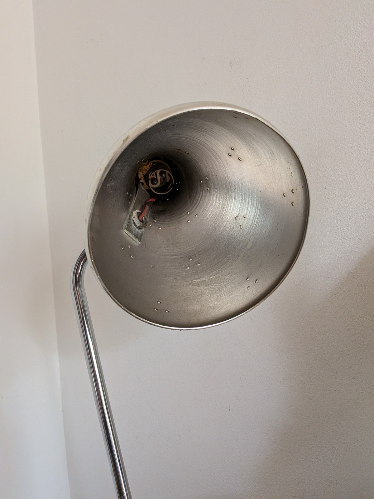 Anglepoise Prescolite Chrome Desk Lamp 1950s Mid Century Modernist Bakelite Rare