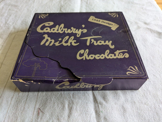 Vintage Cadbury's Milk Tray Chocolates Box 1LB - Rare Size 1996 Design Of 1945