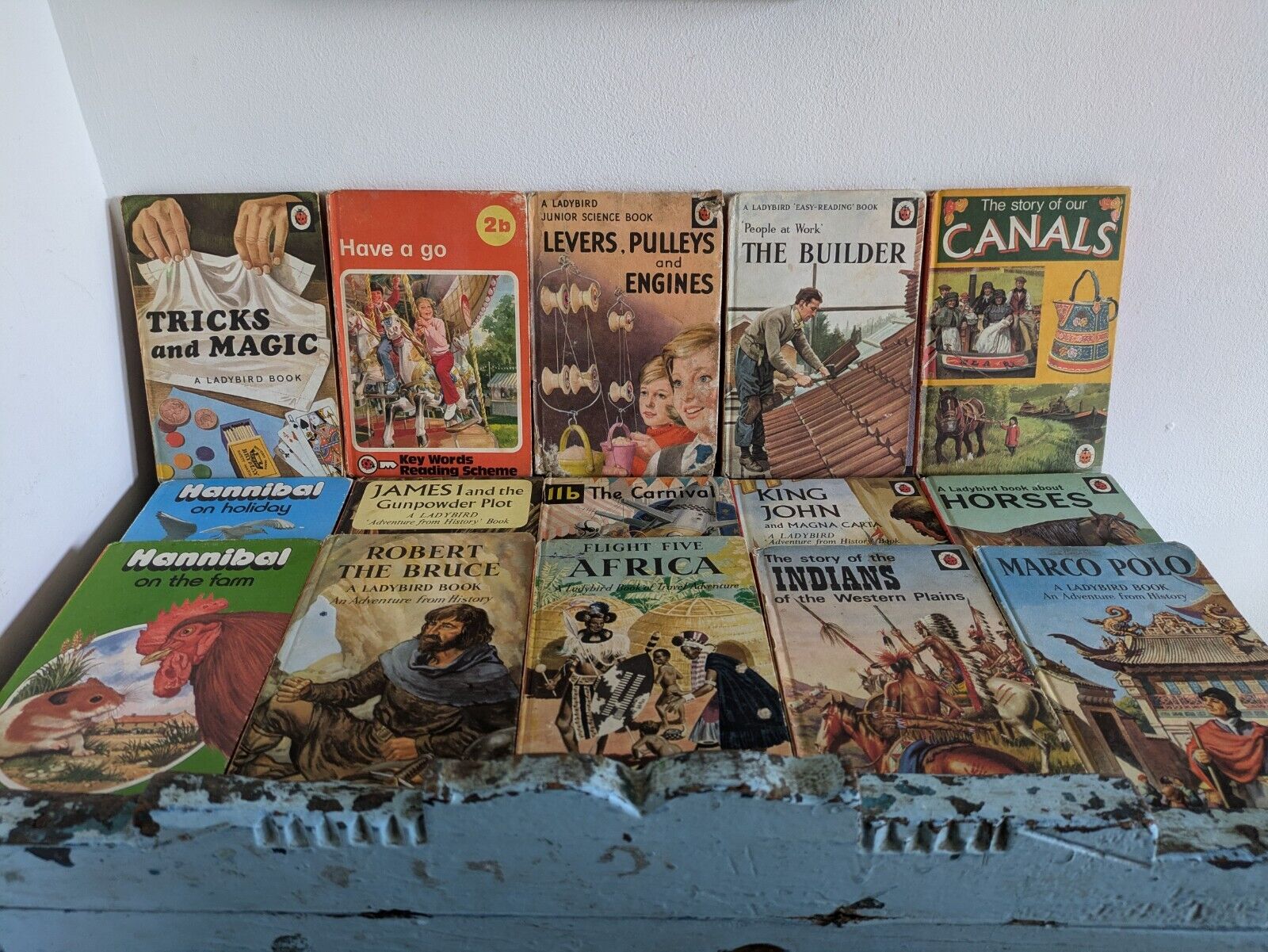 38x Ladybird Books RED Job Lot Mixed Collection Bundle Vintage For Children 