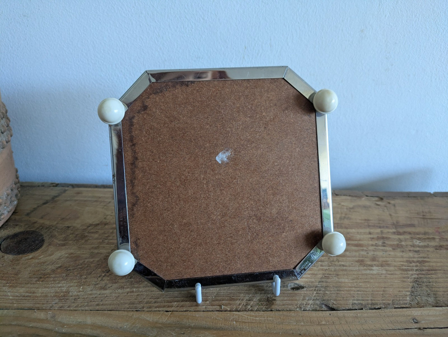 Rare Vintage Deco Mother Teapot Tea Kettle Chrome Trivet Hot Plate Stand Coaster