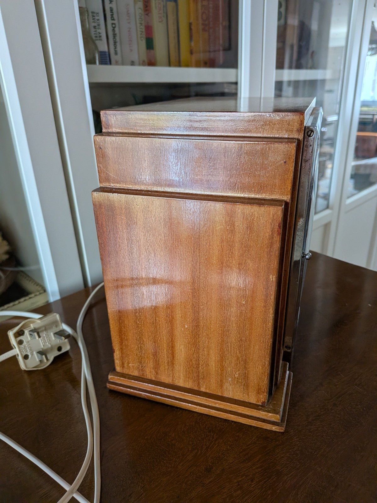 SMITH Electric Clock Mantle Vintage Antique 1920- 1930’S Art Deco Working Chimes