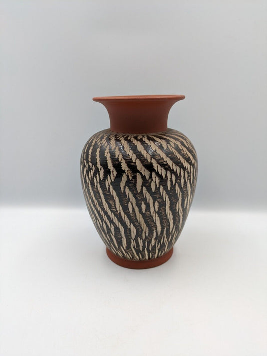 Vase Keramik WEKARA 9/ 17 Handarbeit 17cm Vintage German Pottery Mid Century Vgc