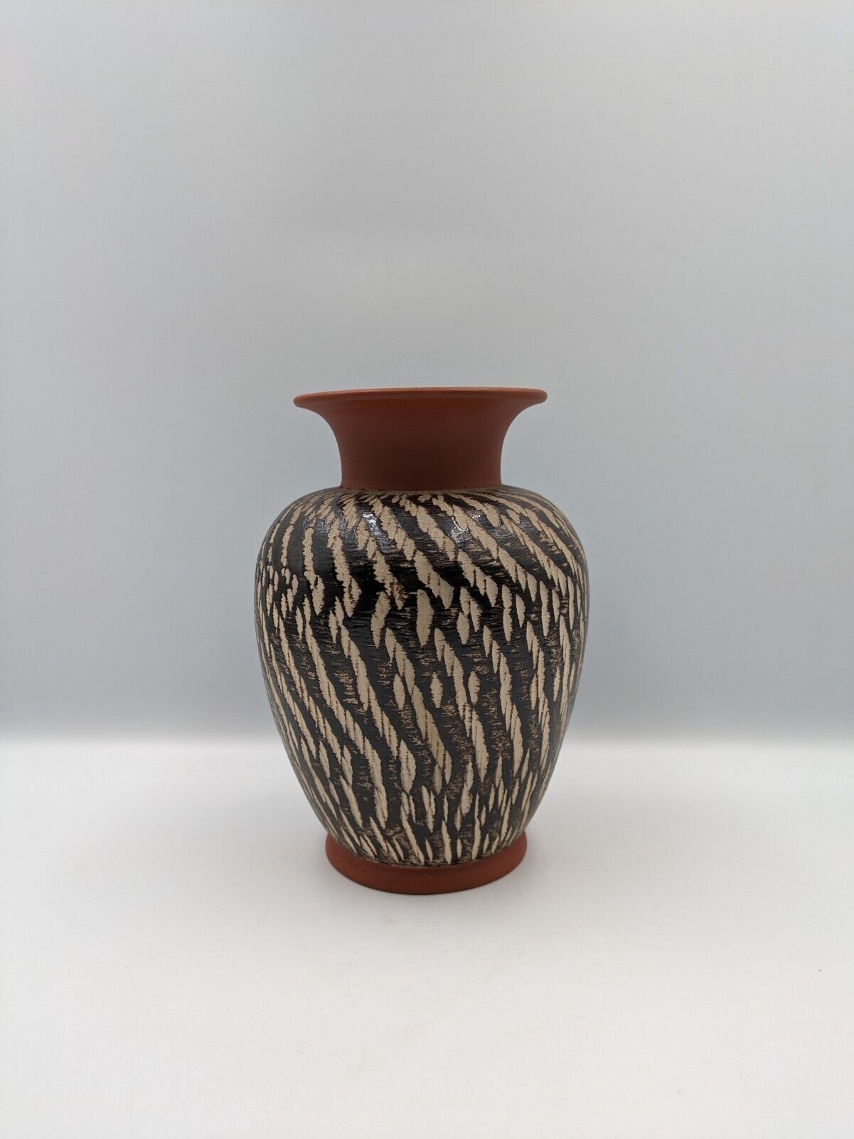 Vase Keramik WEKARA 9/ 17 Handarbeit 17cm Vintage German Pottery Mid Century Vgc