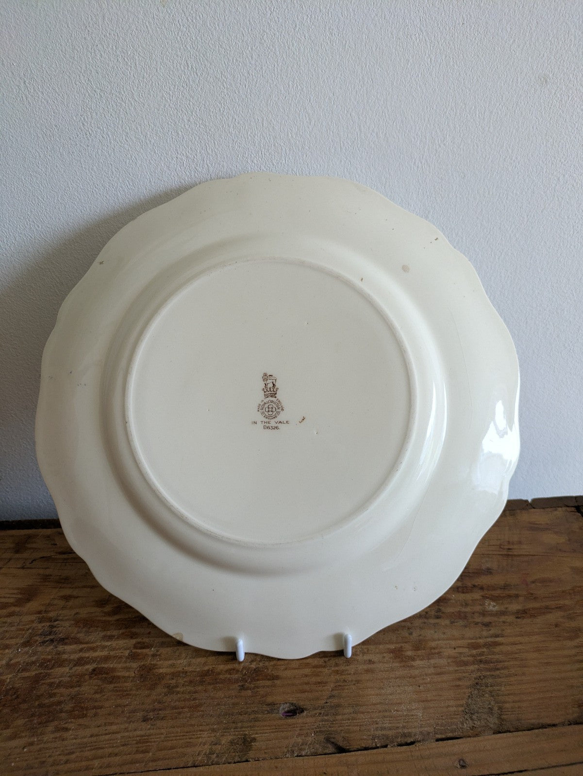 Vintage C Simpson Royal Doulton Series Ware 'In The Vale' Dinner Plate D6326 Vgc